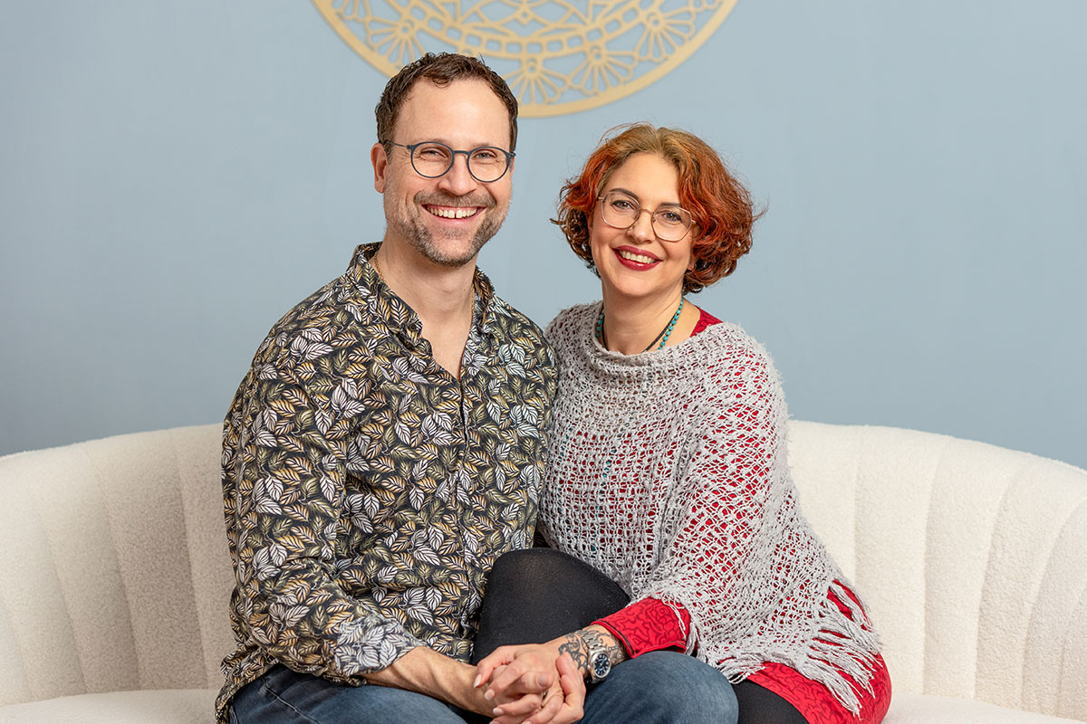 Foto Adalbert Netzer und Simone Brero